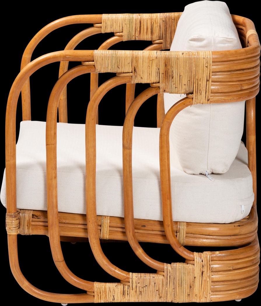 Bizzell Brown Accent Chair - Thumbnail - Image 4