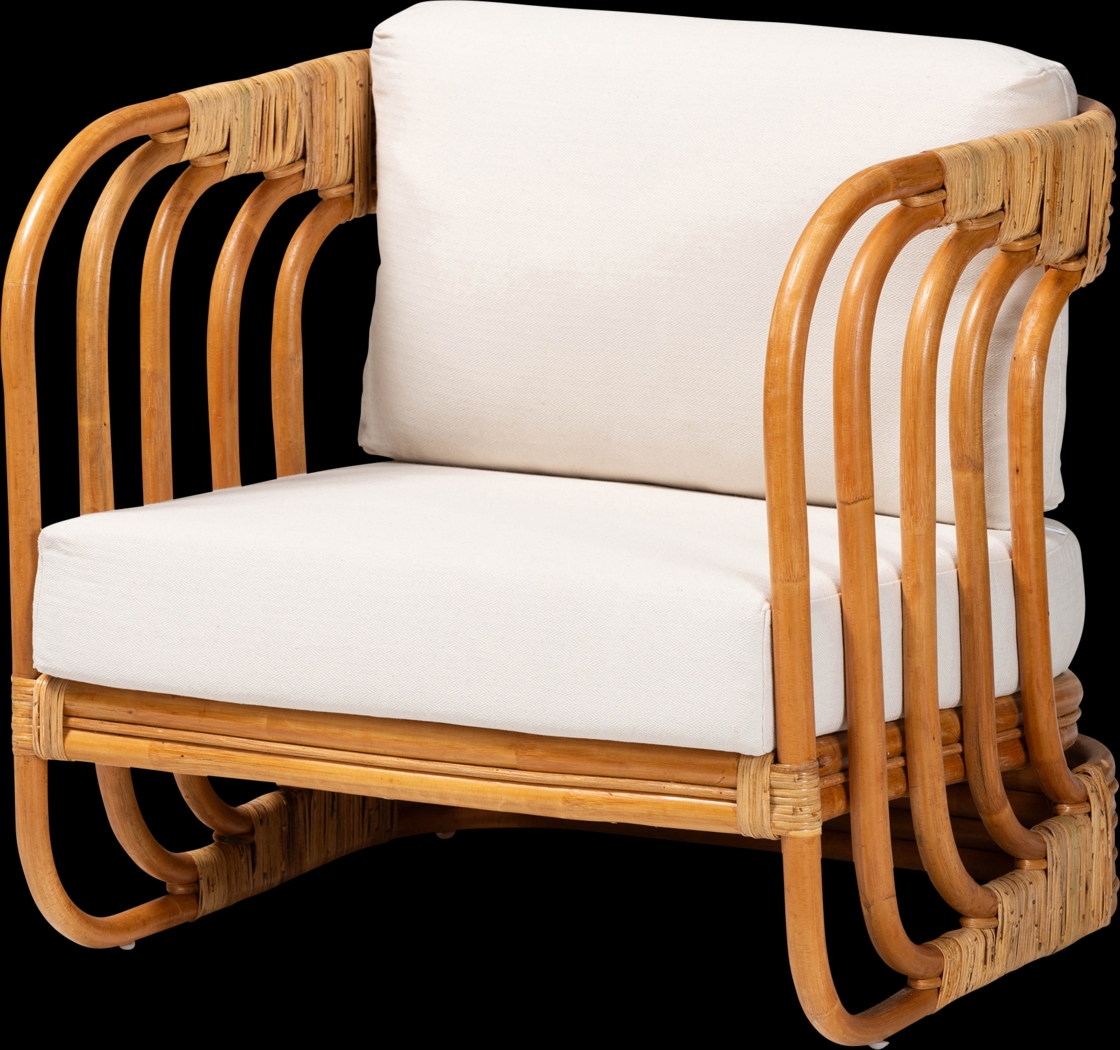 Bizzell Brown Accent Chair - Thumbnail - Image 1