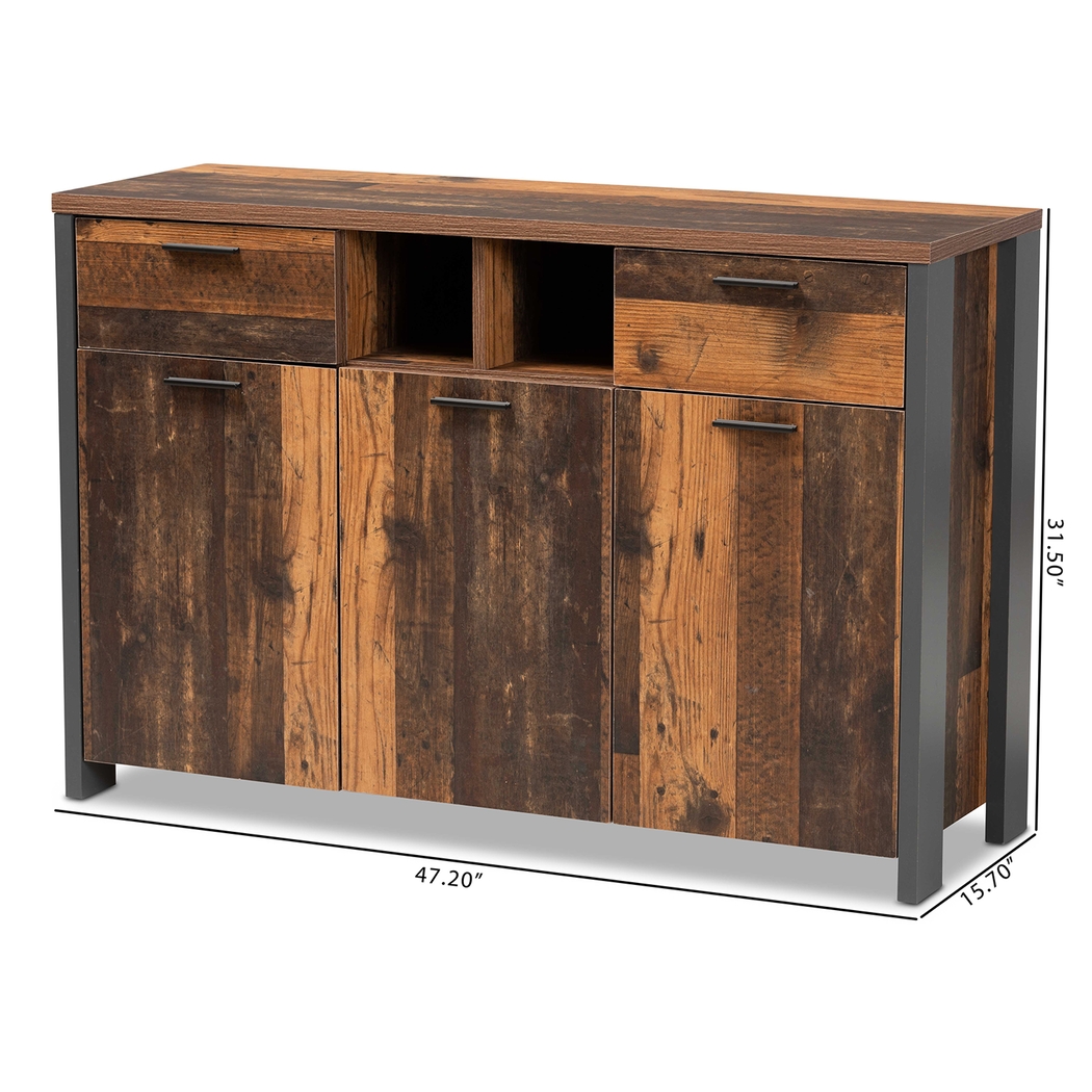 Bizzet Brown Sideboard - Thumbnail - Image 9