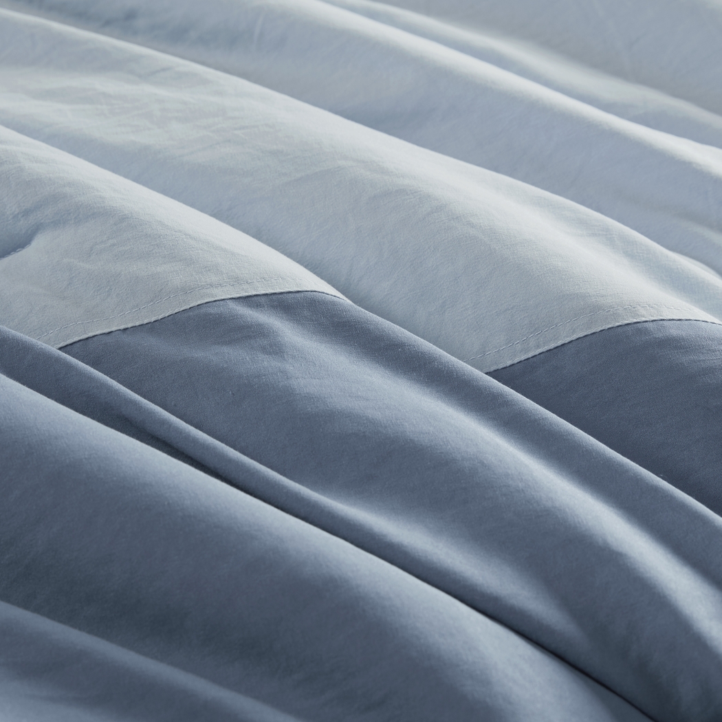 Blackthornea Blue Full/Queen 3 Pc Comforter Set - Thumbnail - Image 7