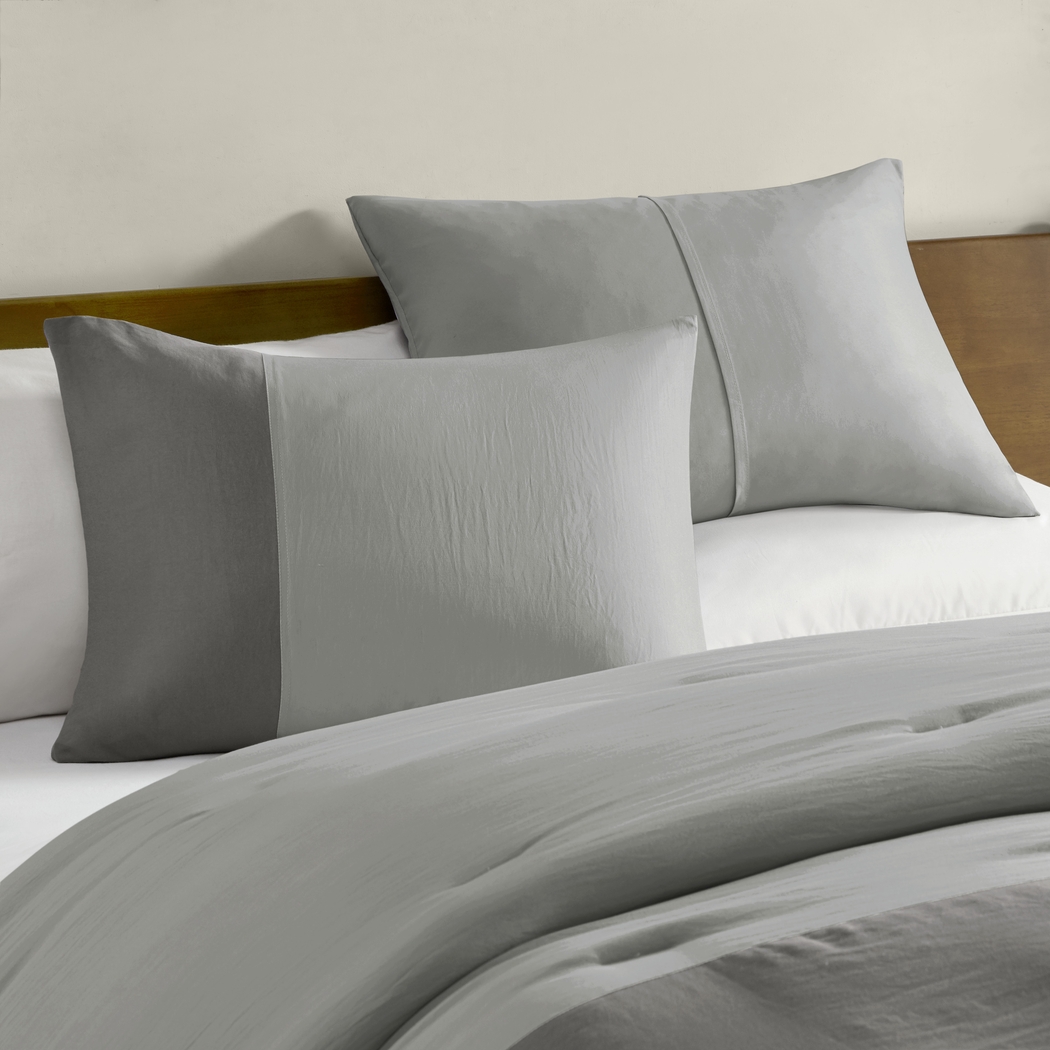 Blackthornea Gray Full/Queen 3 Pc Comforter Set - Thumbnail - Image 15