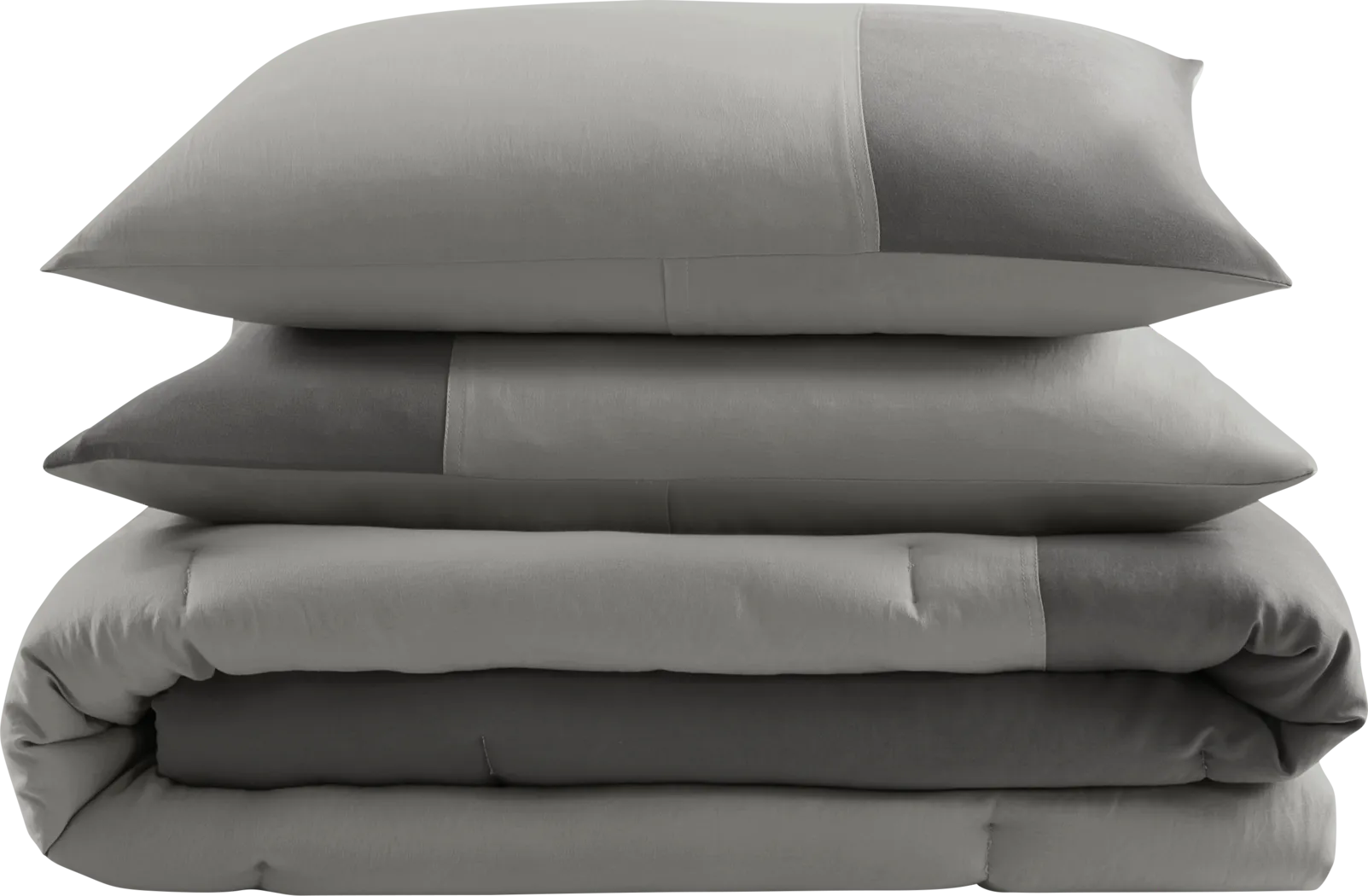 Blackthornea Gray King/California King 3 Pc Comforter Set - Thumbnail - Image 6