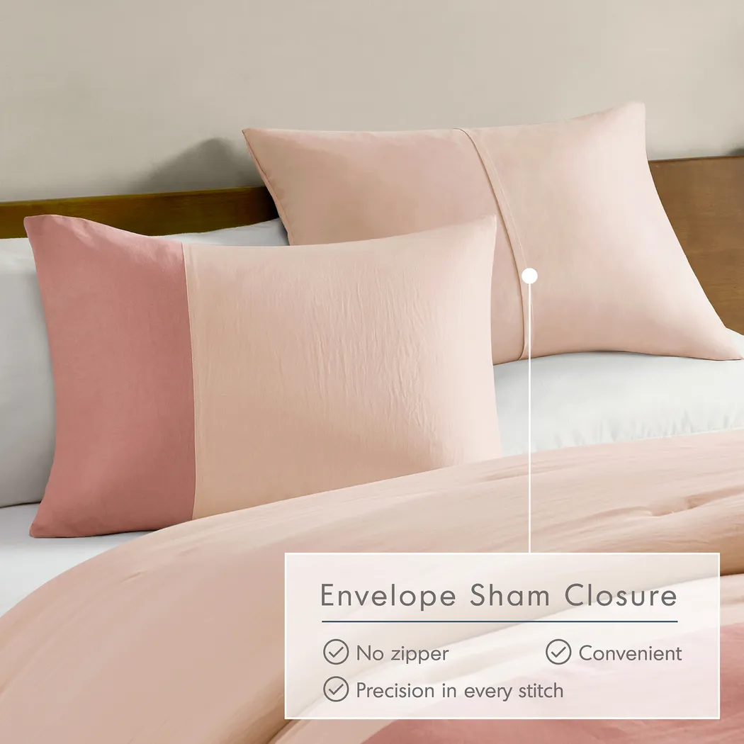 Blackthornea Pink Full/Queen 3 Pc Comforter Set - Thumbnail - Image 14