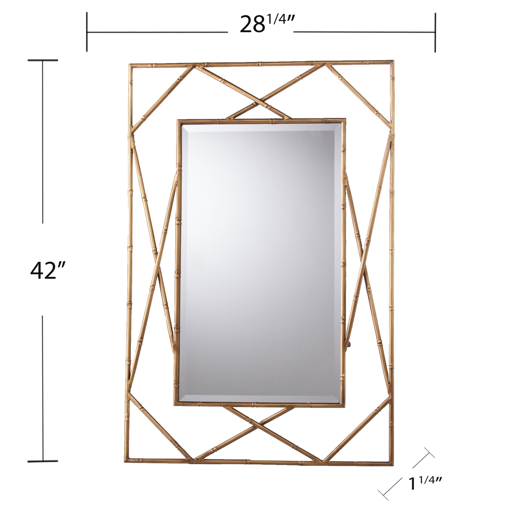 Blackwillow Gold Mirror - Thumbnail - Image 7