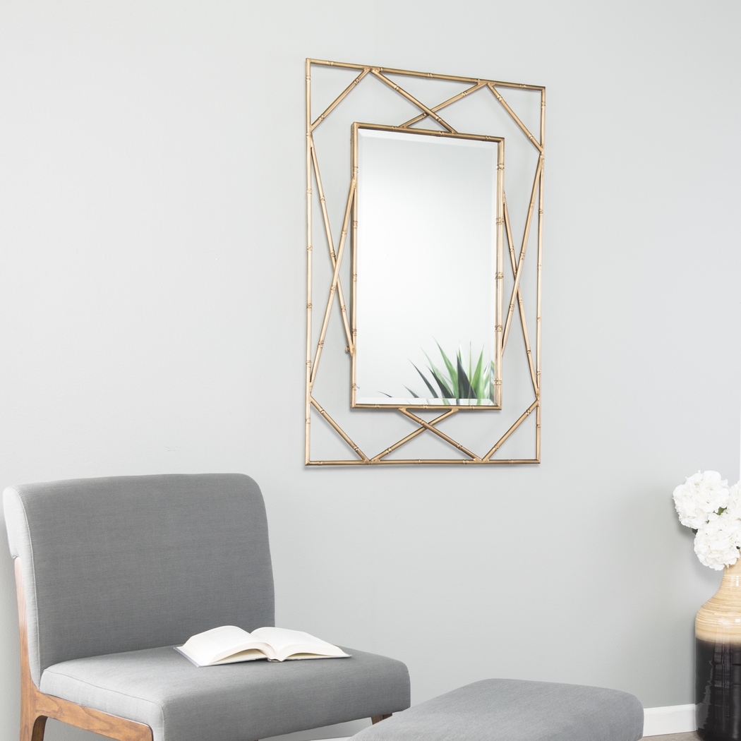 Blackwillow Gold Mirror - Thumbnail - Image 8