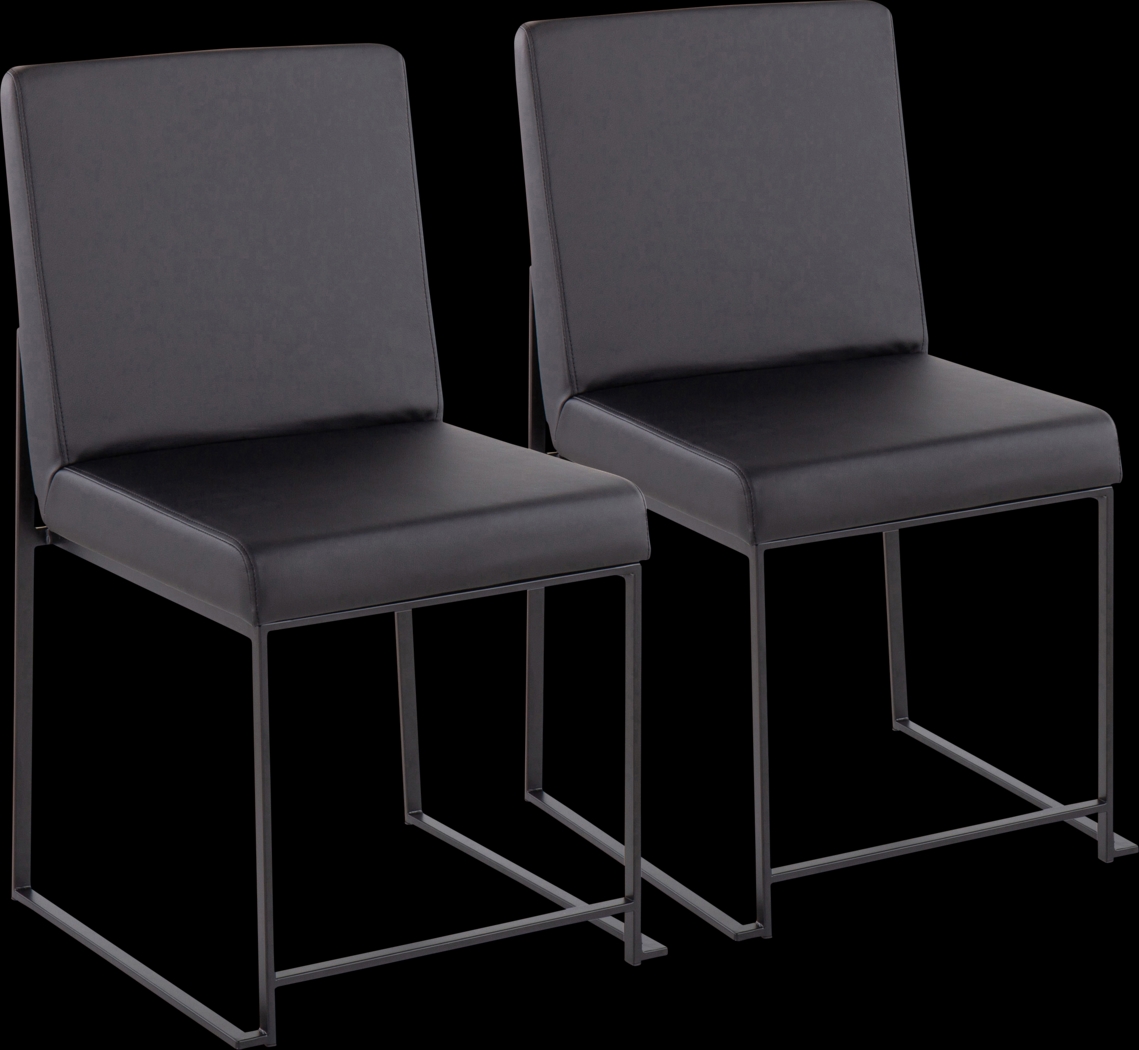 Bladens I Black Side Chair Set of 2 - Thumbnail - Image 1