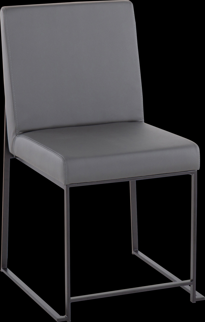 Bladens I Gray Side Chair Set of 2 - Thumbnail - Image 2
