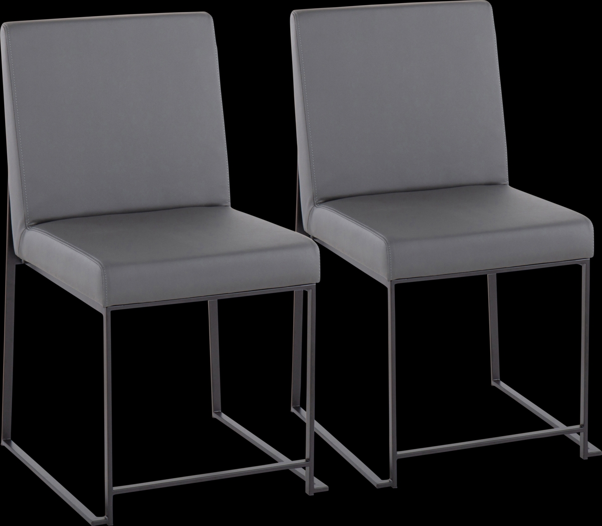 Bladens I Gray Side Chair Set of 2 - Thumbnail - Image 1
