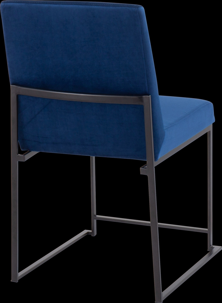 Bladens II Blue Side Chair Set of 2 - Thumbnail - Image 4