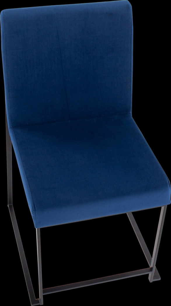 Bladens II Blue Side Chair Set of 2 - Thumbnail - Image 7