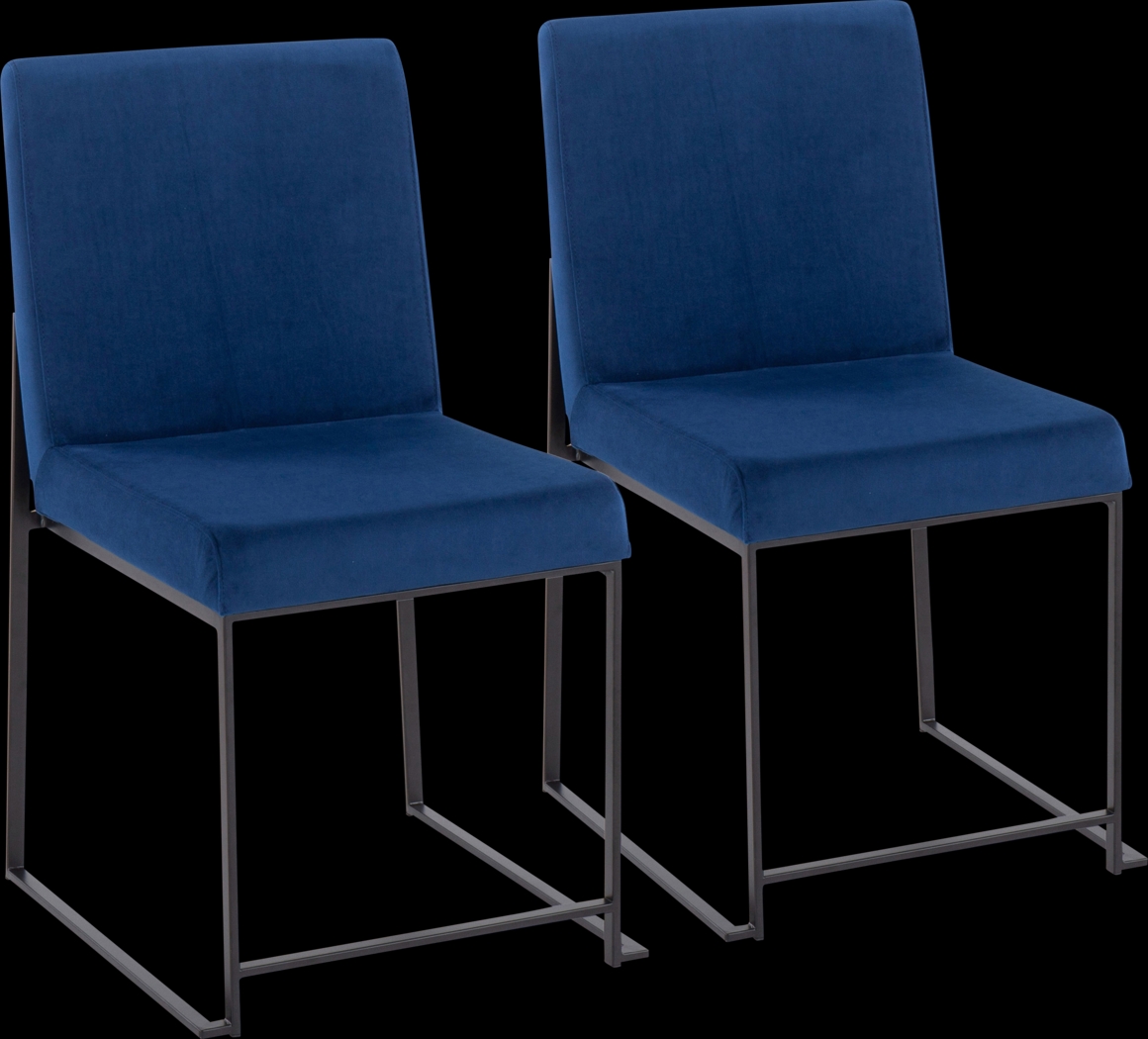 Bladens II Blue Side Chair Set of 2 - Thumbnail - Image 1