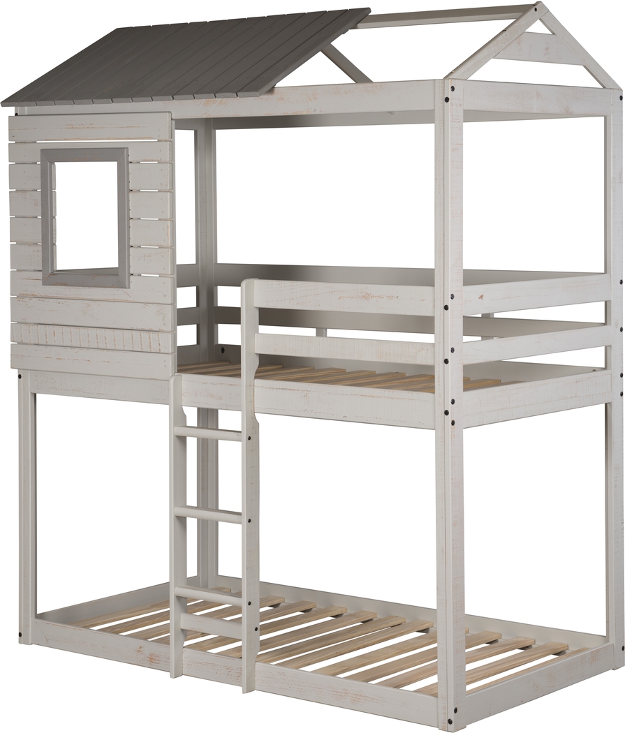 Bladensburg Gray Twin/Twin Bunk Bed - Thumbnail - Image 3
