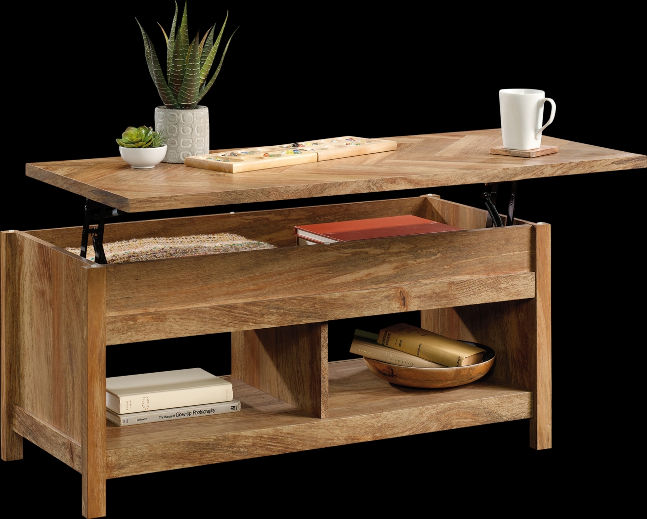 Blaesser Brown Cocktail Table - Thumbnail - Image 1