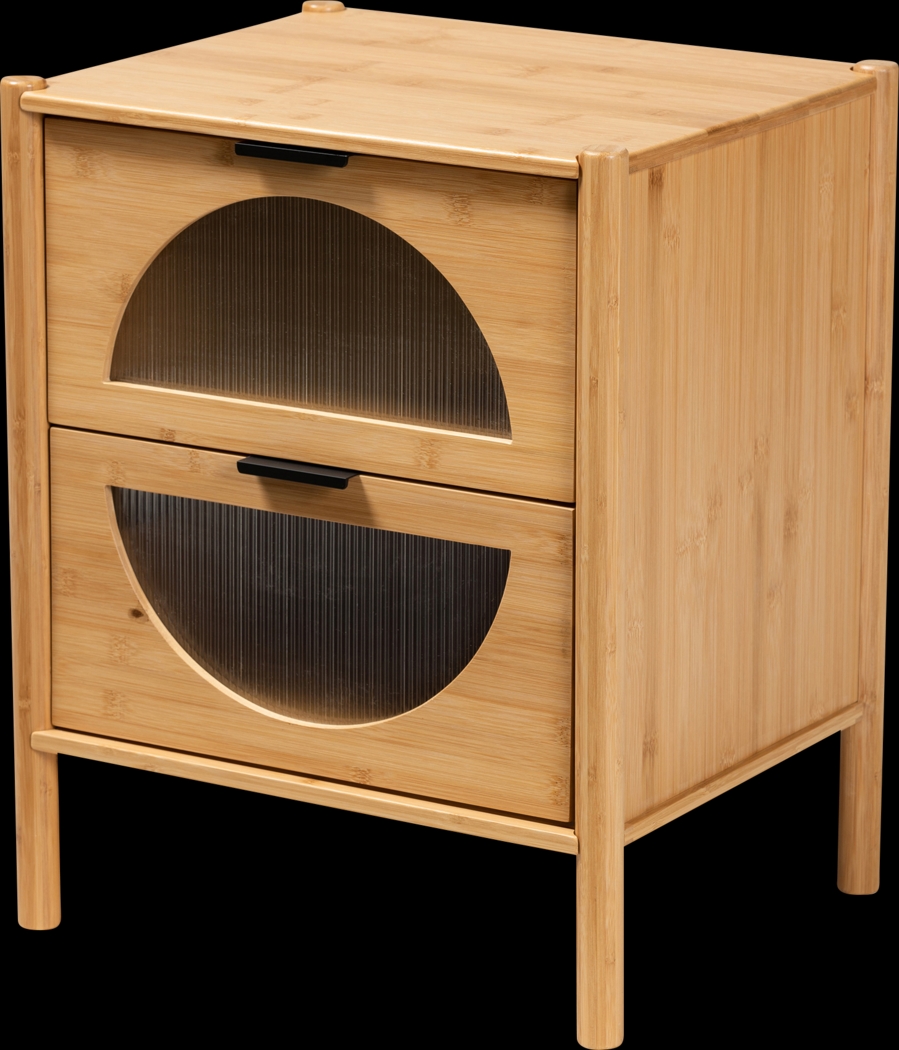 Blaeu II Brown End Table - Thumbnail - Image 1