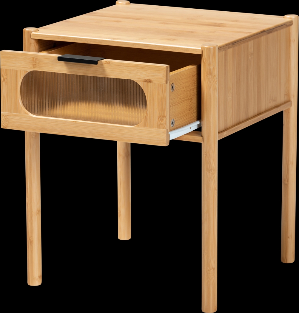 Blaeu III Brown End Table - Thumbnail - Image 4