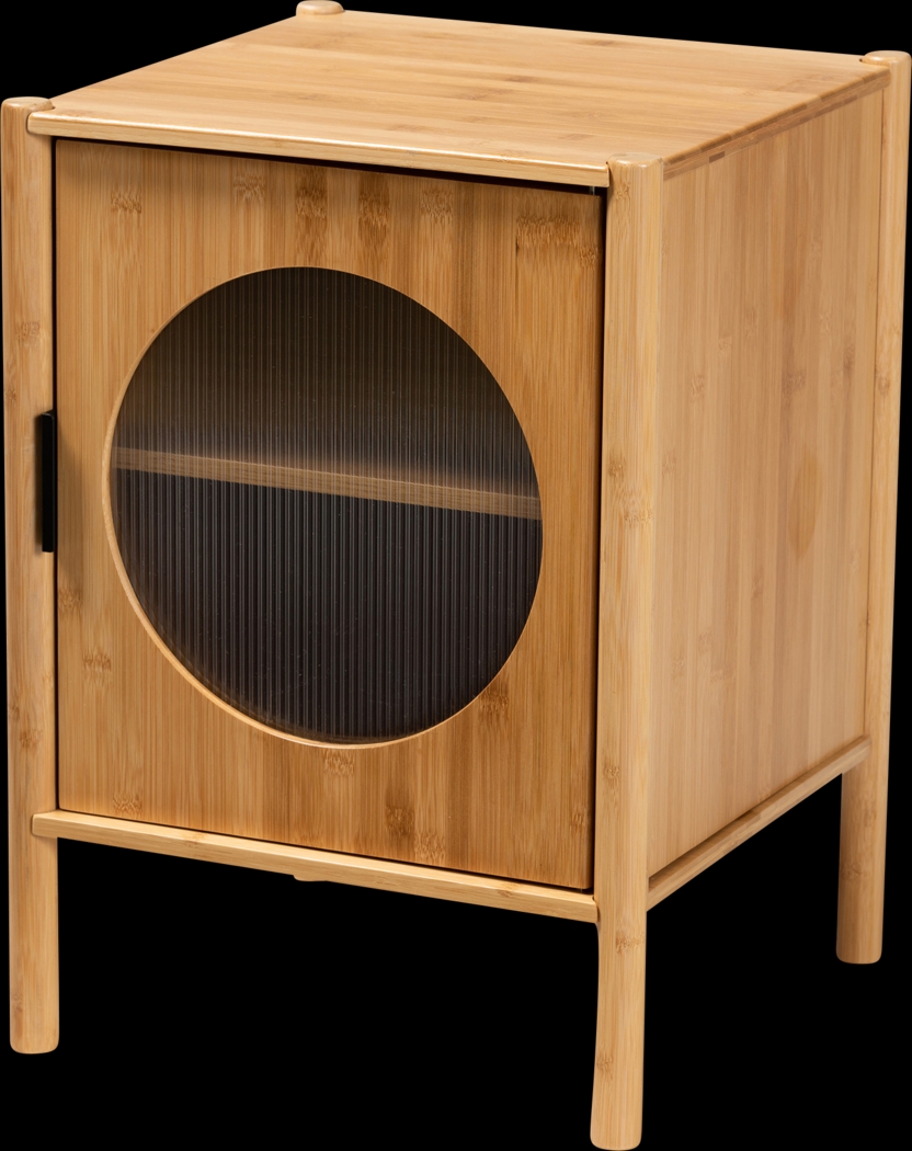 Blaeu IV Brown End Table - Thumbnail - Image 1