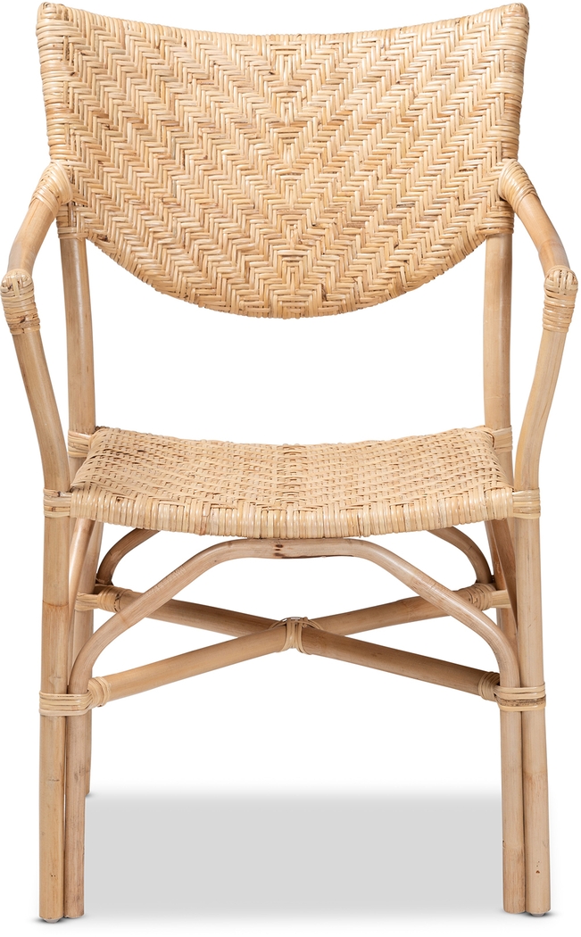 Blagden Brown Arm Chair - Thumbnail - Image 2