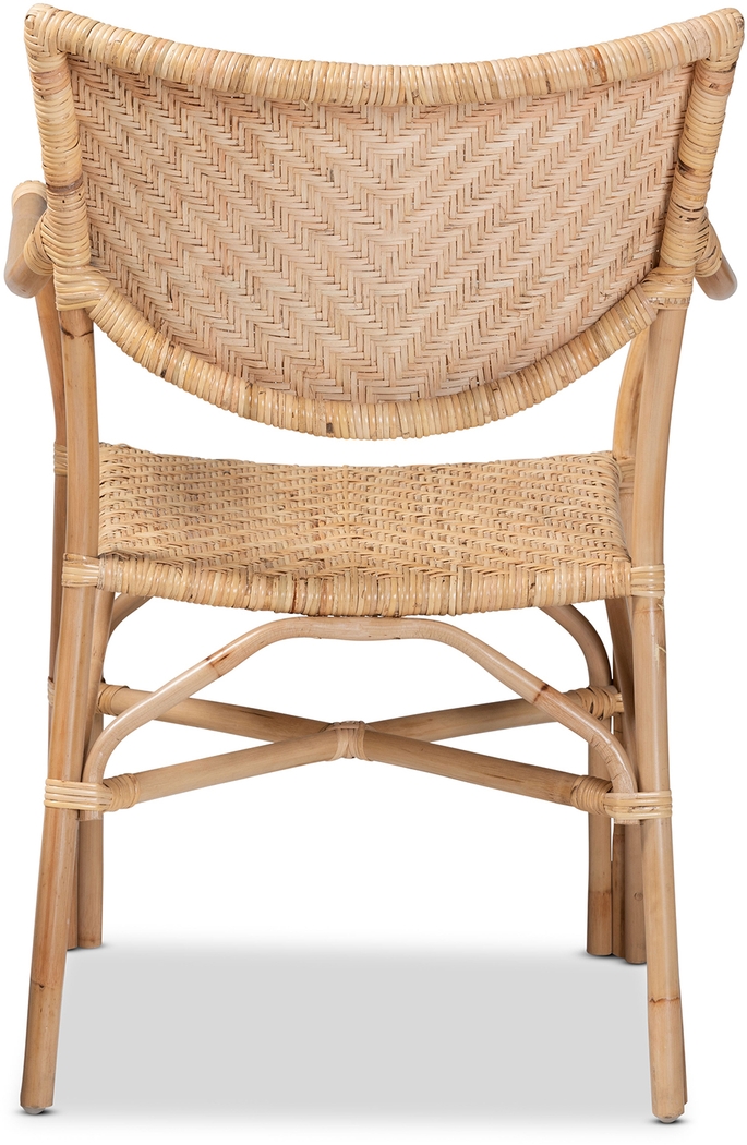 Blagden Brown Arm Chair - Thumbnail - Image 4