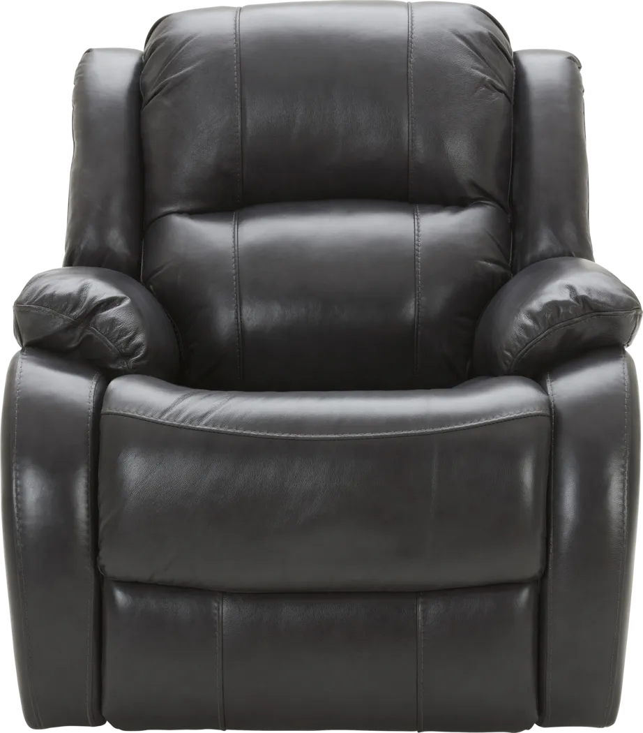 Blaineville Black Leather 3 Pc Dual Power Reclining Living Room - Thumbnail - Image 21