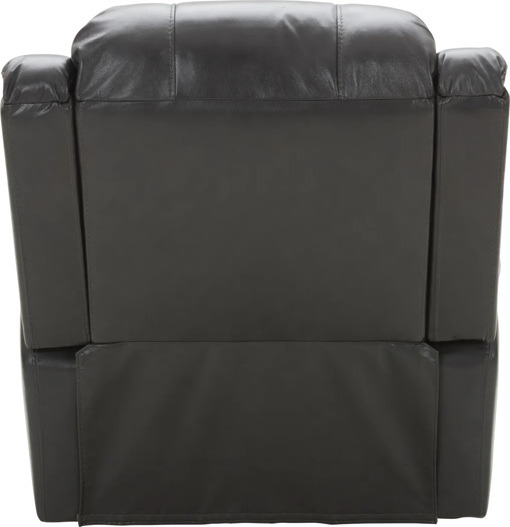 Blaineville Black Leather 3 Pc Dual Power Reclining Living Room - Thumbnail - Image 22