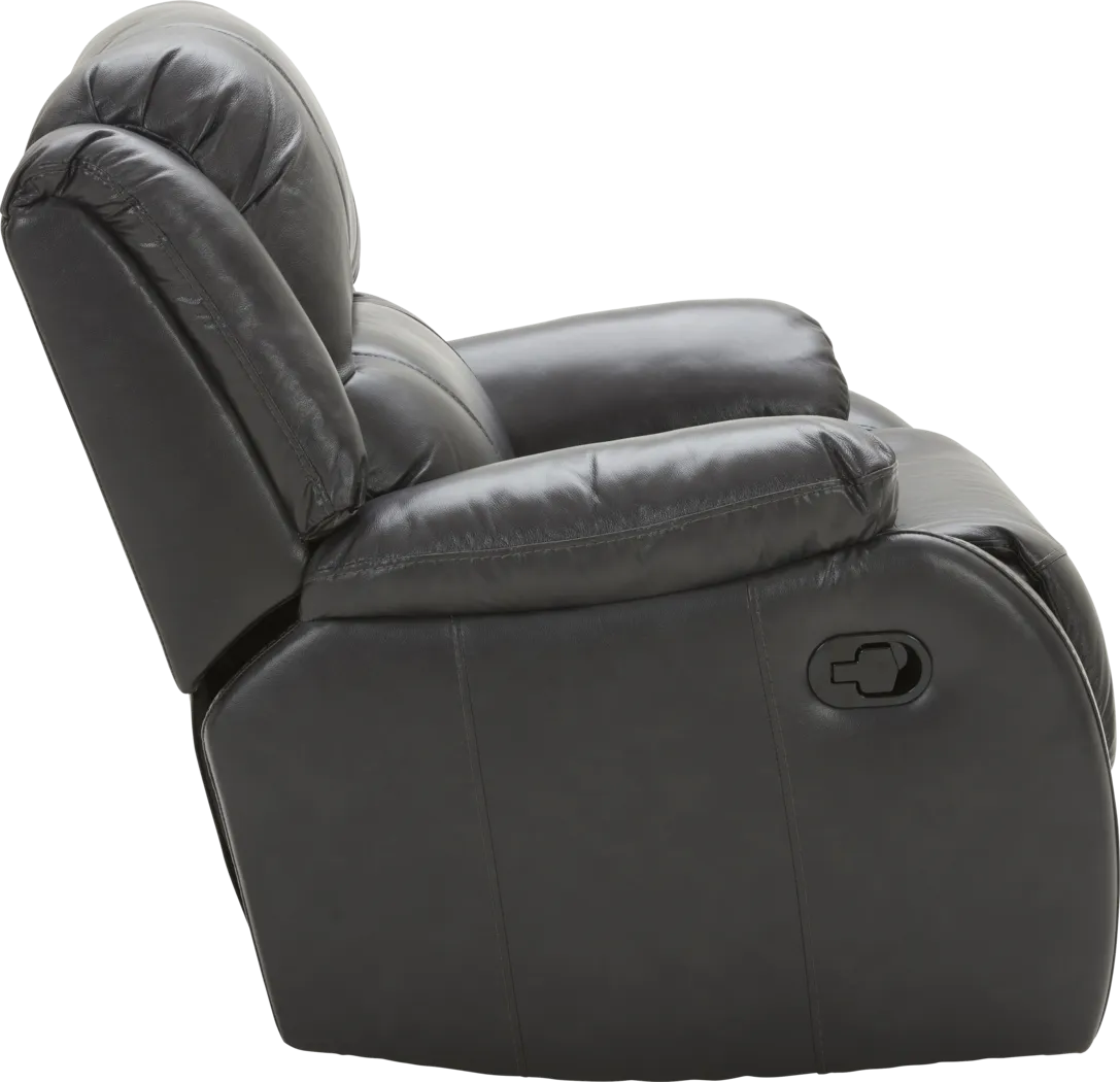 Blaineville Black Leather 3 Pc Dual Power Reclining Living Room - Thumbnail - Image 25
