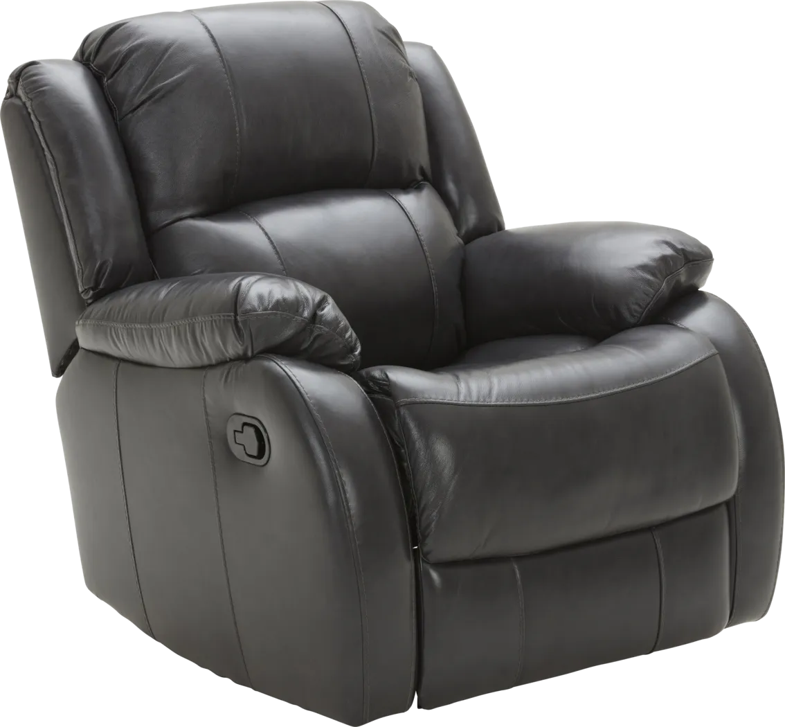 Blaineville Black Leather 3 Pc Dual Power Reclining Living Room - Thumbnail - Image 19