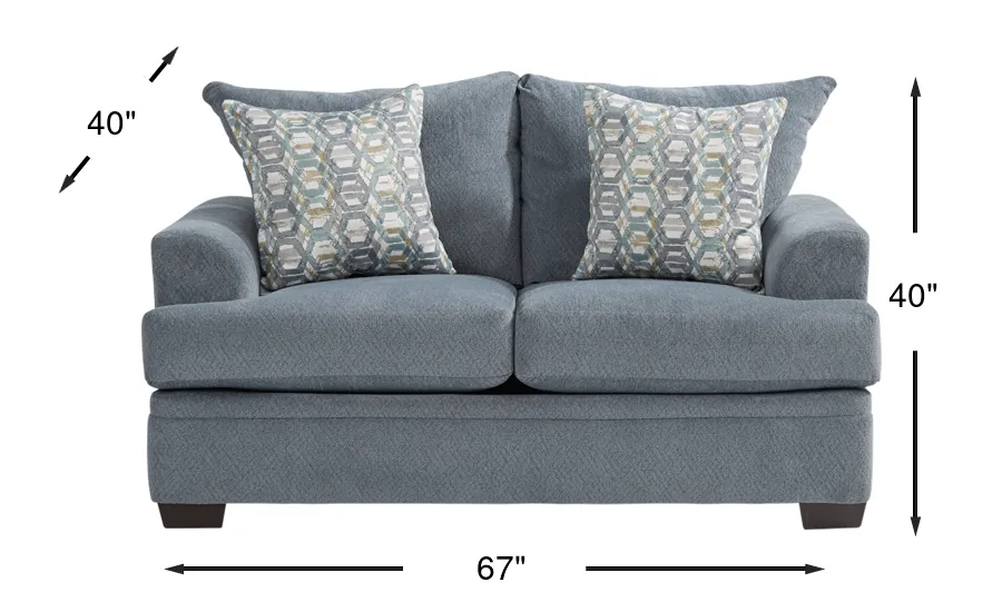 Dimension Image. Please refer to the Dimension Tab on this page for dimension details.