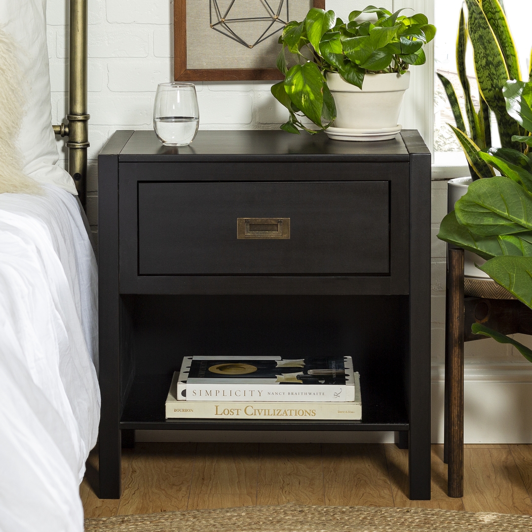 Blairbeth Black Nightstand - Thumbnail - Image 2