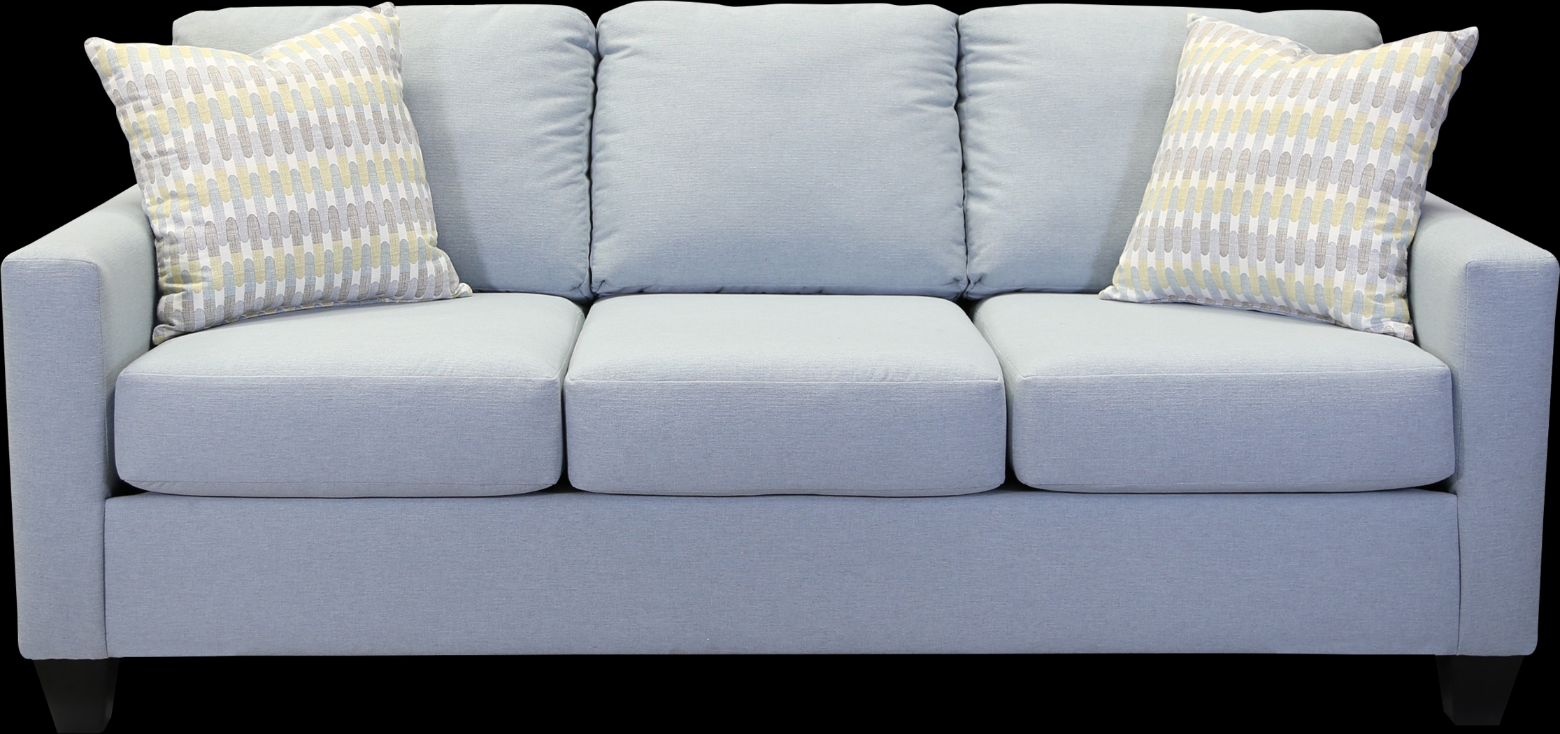 Blaire Light Blue Sofa - Thumbnail - Image 1