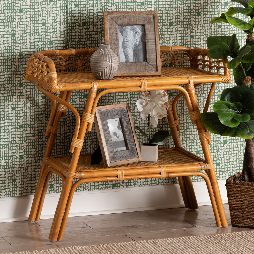 Blairridge Brown Console Table - Thumbnail - Image 2