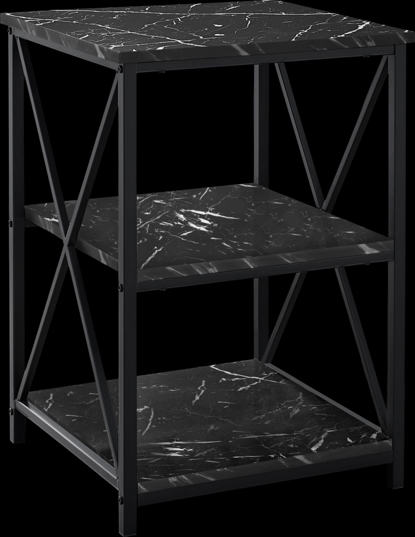 Blairstone Black Side Table - Thumbnail - Image 1