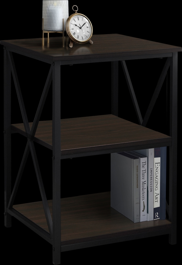 Blairstone Espresso End Table - Thumbnail - Image 2