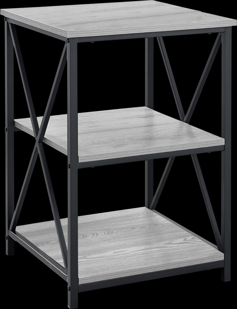 Blairstone Gray End Table - Thumbnail - Image 1