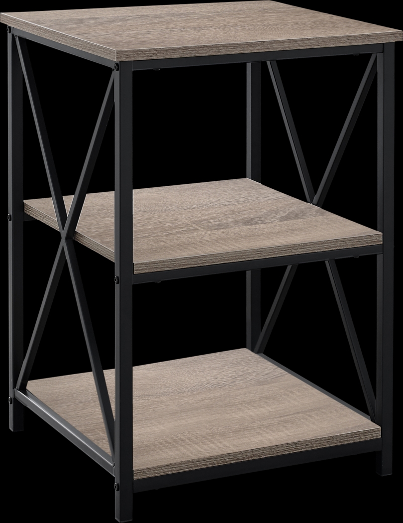 Blairstone Taupe End Table - Thumbnail - Image 2