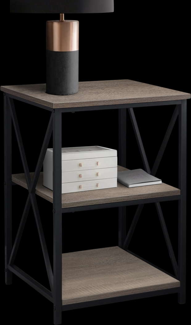 Blairstone Taupe End Table - Thumbnail - Image 1