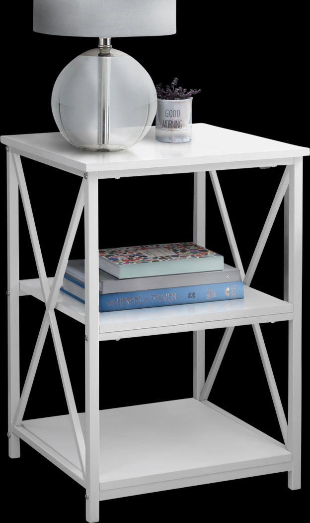 Blairstone White End Table - Thumbnail - Image 2