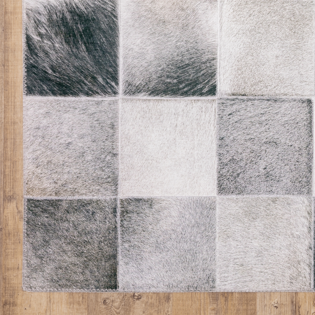 Blaisdell Gray 5' x 7' Rug - Thumbnail - Image 4
