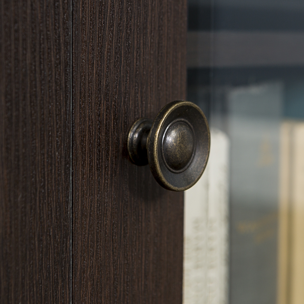 Blaize Espresso 58 in. Console with Electric Fireplace - Thumbnail - Image 5