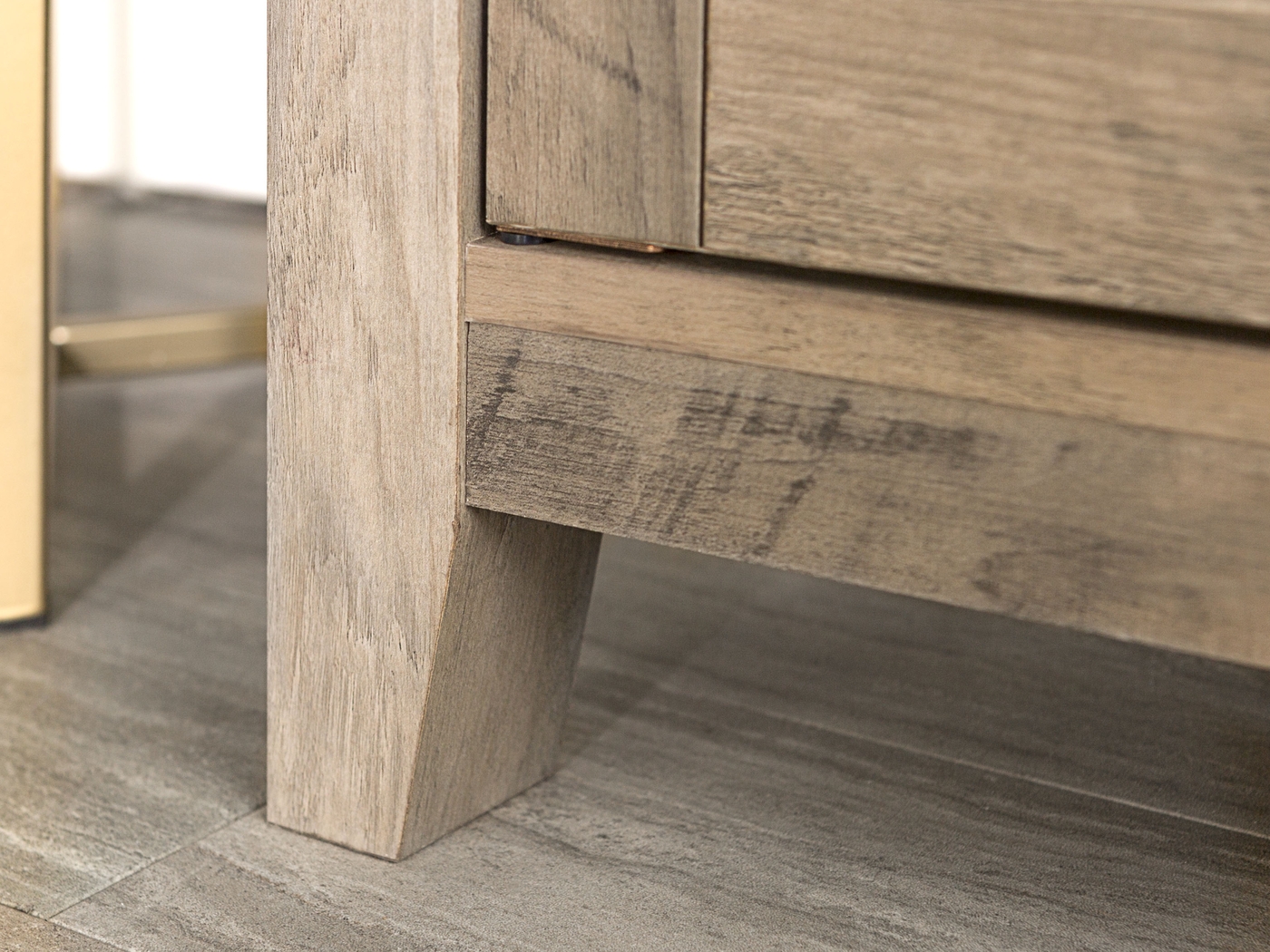 Blaize Gray 58 in. Console with Electric Fireplace - Thumbnail - Image 4