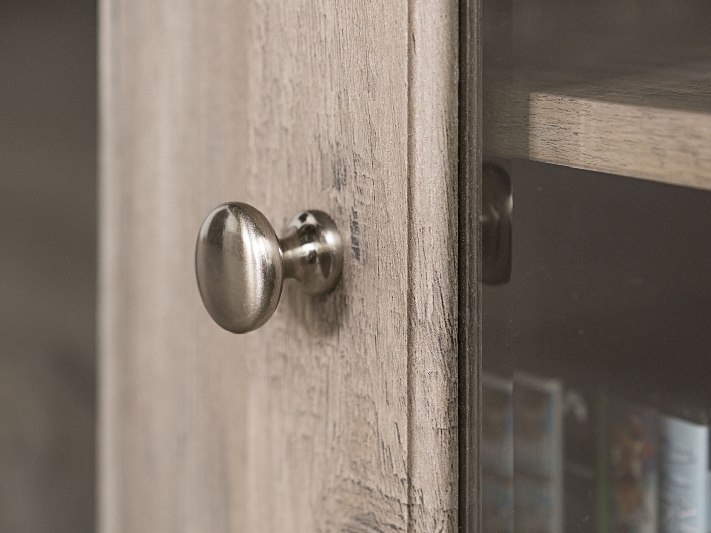 Blaize Gray 58 in. Console with Electric Fireplace - Thumbnail - Image 5