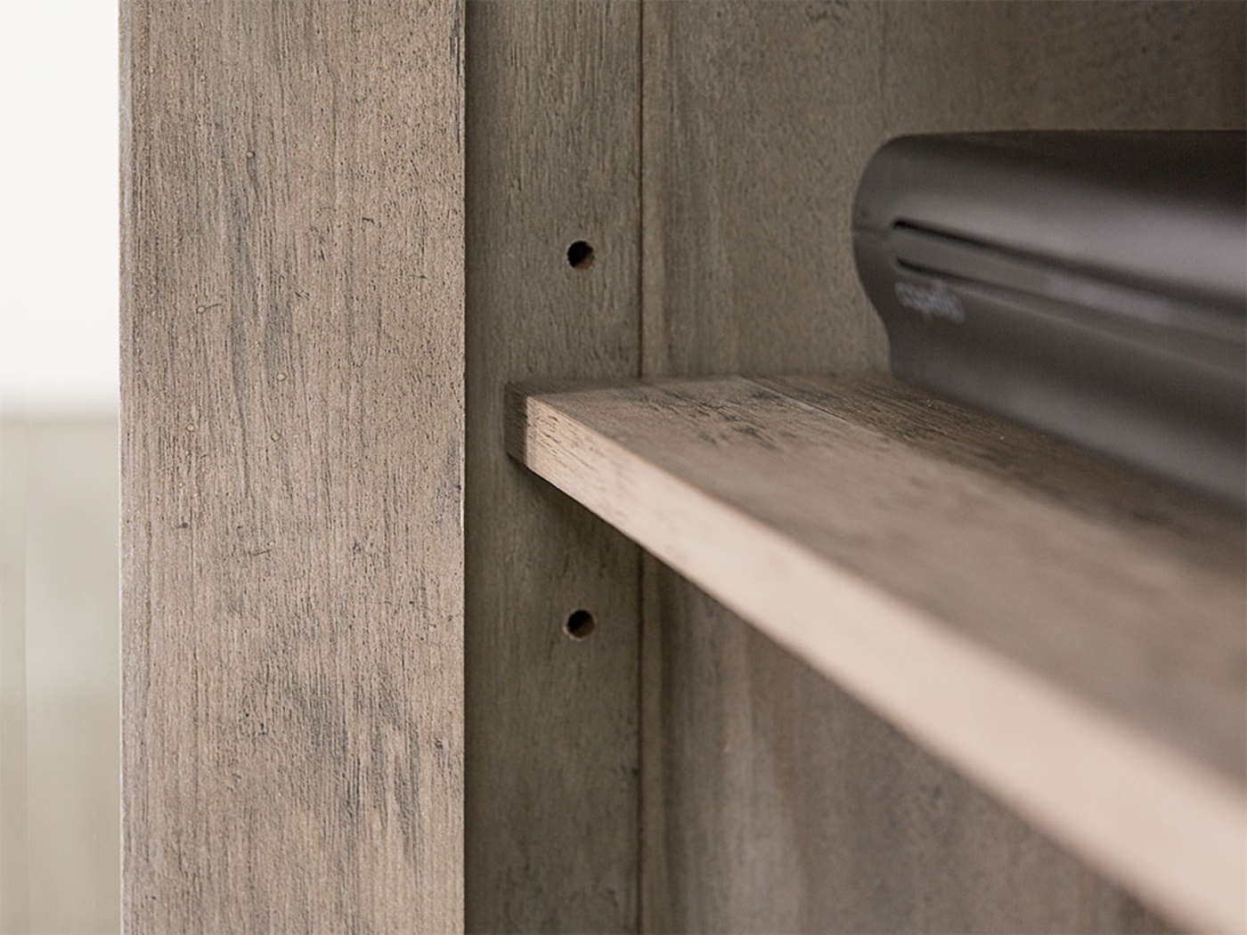 Blaize Gray 58 in. Console with Electric Fireplace - Thumbnail - Image 6