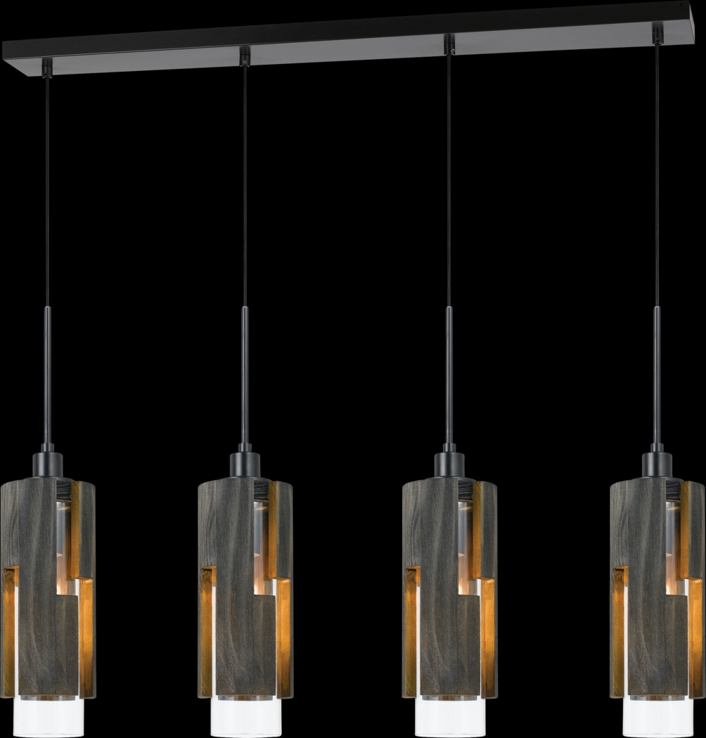 Blakemore Brown 4 Light Chandelier - Thumbnail - Image 1