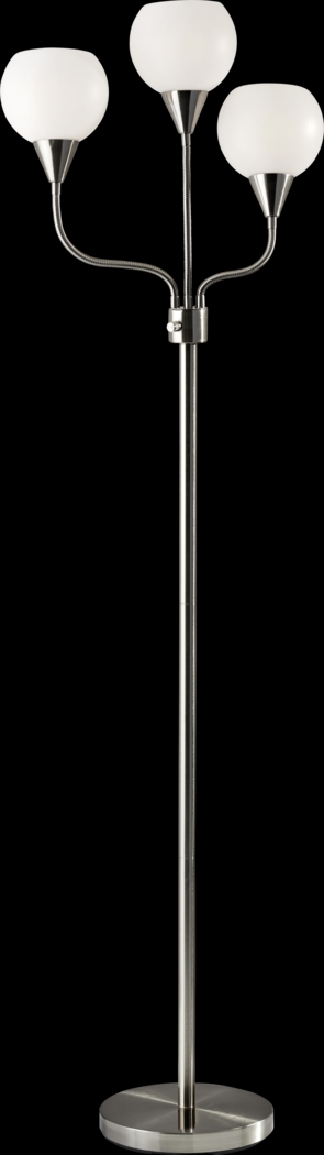 Blakeslee Gray Floor Lamp - Thumbnail - Image 1