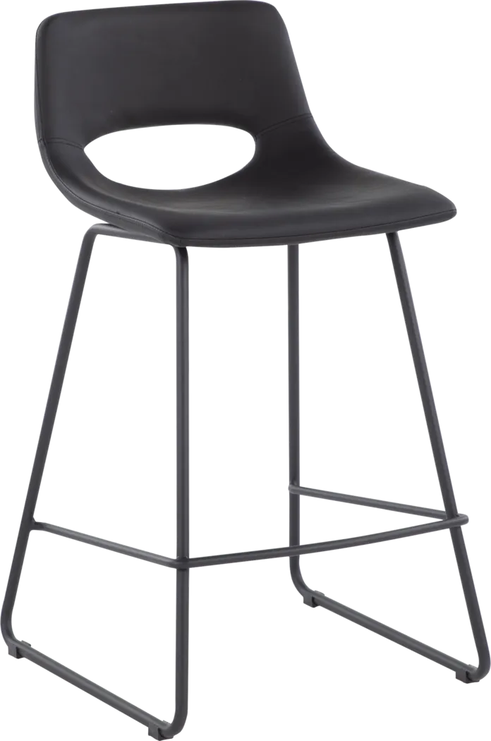 Blakeview Black Counter Height Stool, Set of 2 - Thumbnail - Image 2