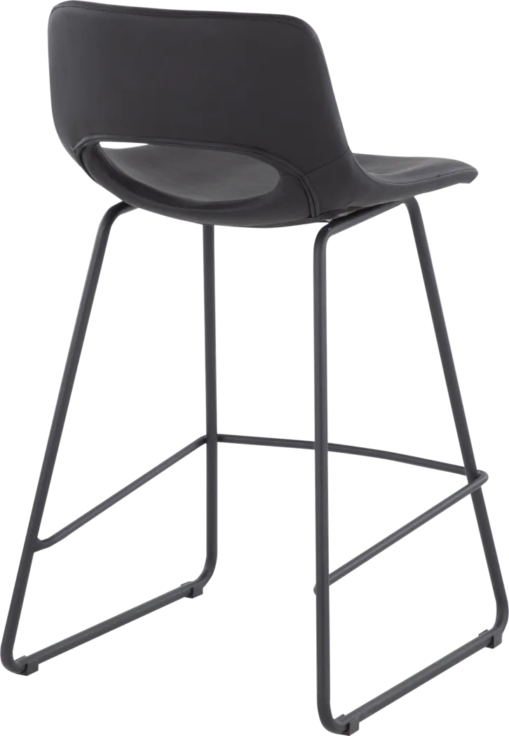 Blakeview Black Counter Height Stool, Set of 2 - Thumbnail - Image 4