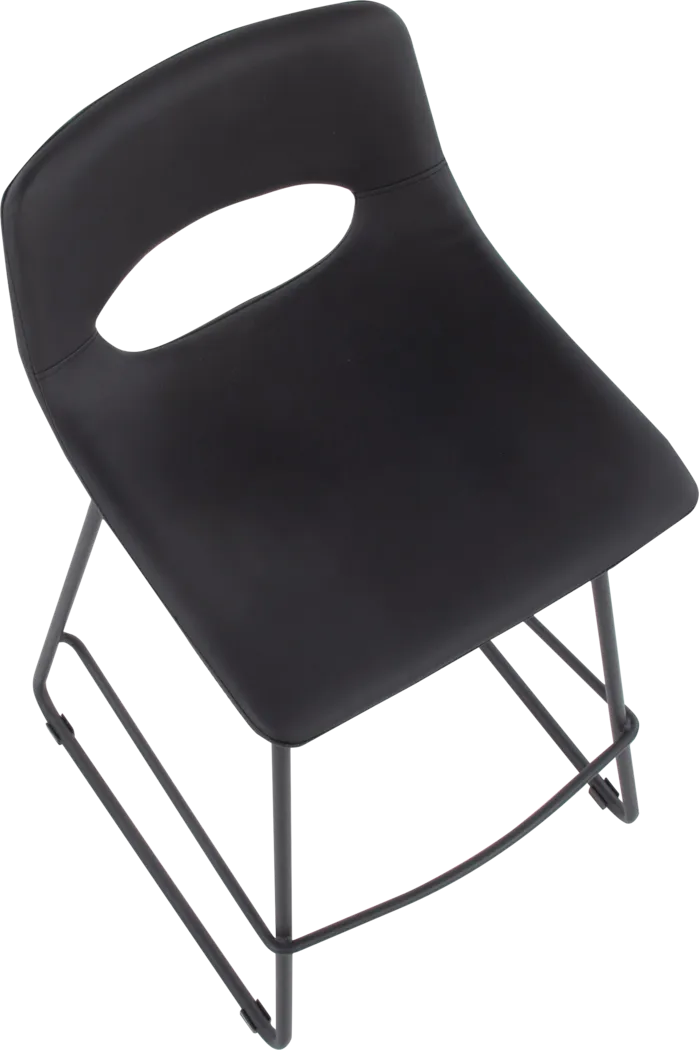 Blakeview Black Counter Height Stool, Set of 2 - Thumbnail - Image 7