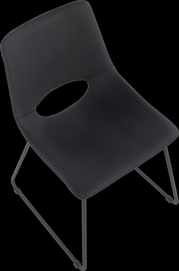 Blakeview Black Side Chair, Set of 2 - Thumbnail - Image 7