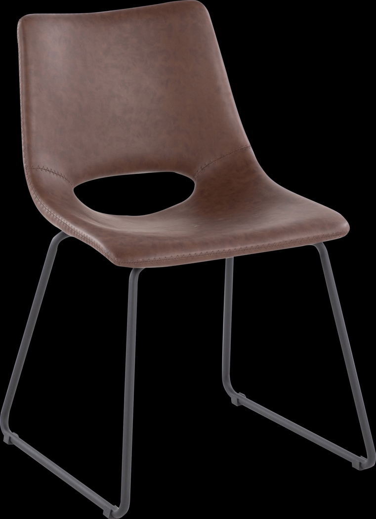 Blakeview Brown Side Chair, Set of 2 - Thumbnail - Image 2
