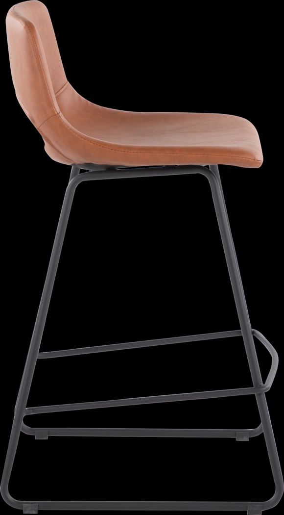 Blakeview Camel Counter Height Stool, Set of 2 - Thumbnail - Image 3