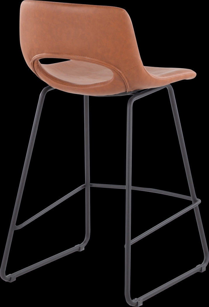 Blakeview Camel Counter Height Stool, Set of 2 - Thumbnail - Image 4